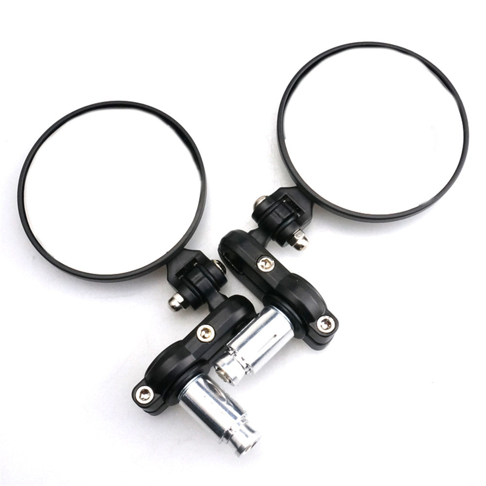 Universal Motorcycle CNC Aluminum Motorbike Rearview Rear view Mirror 7/8" Handle Bar End