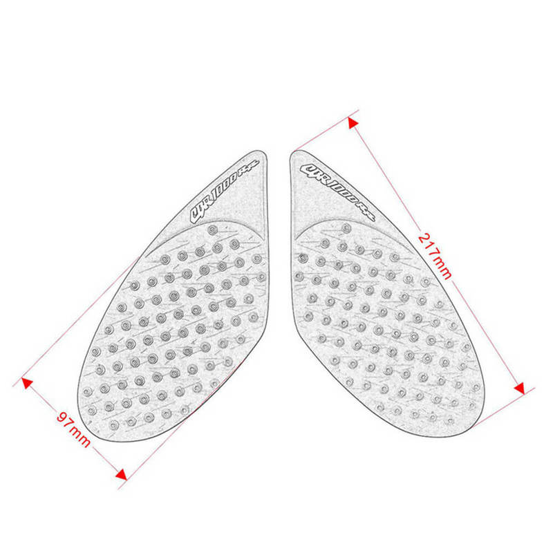 Motorcycle Waterproof Rubber 3D Fuel Gas Tank Side Pad Cover Knee Protection For Honda CBR1000RR 2008 2009 2010 2011