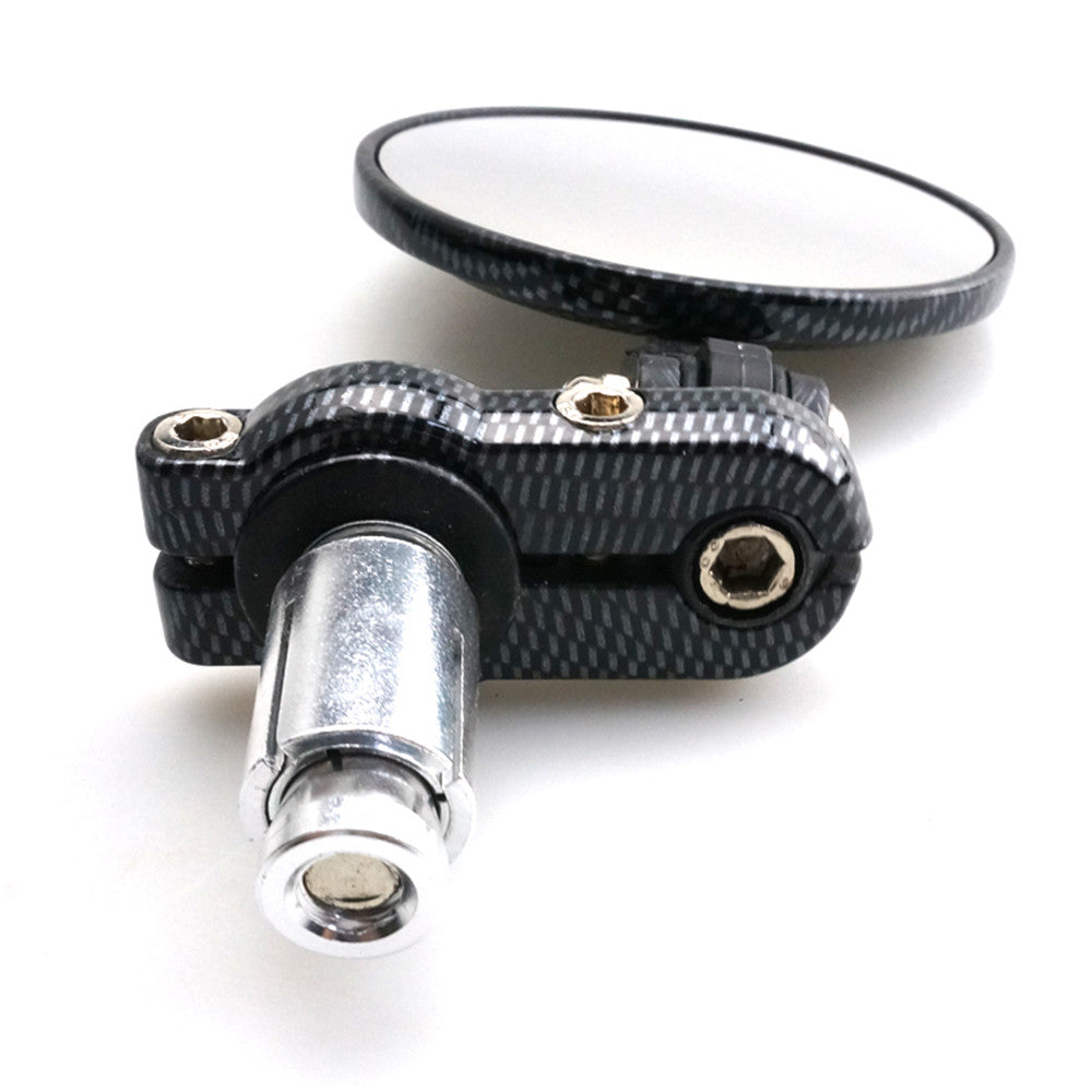 Universal Motorcycle CNC Aluminum Motorbike Rearview Rear view Mirror 7/8" Handle Bar End