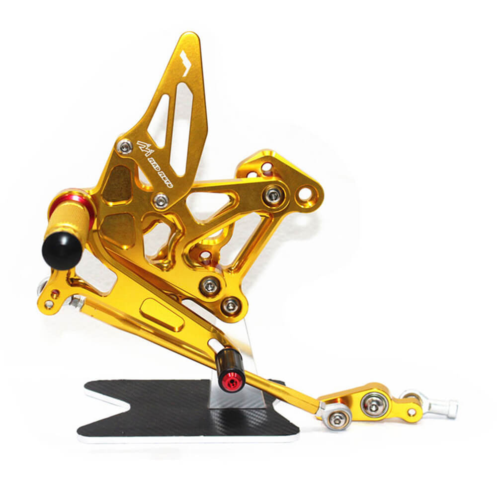 Rearsets Foot Pegs CNC Motorcycle Accessories Adjustable Rear Set FootPegs For MV Agusta F3 675/800 2012-2017