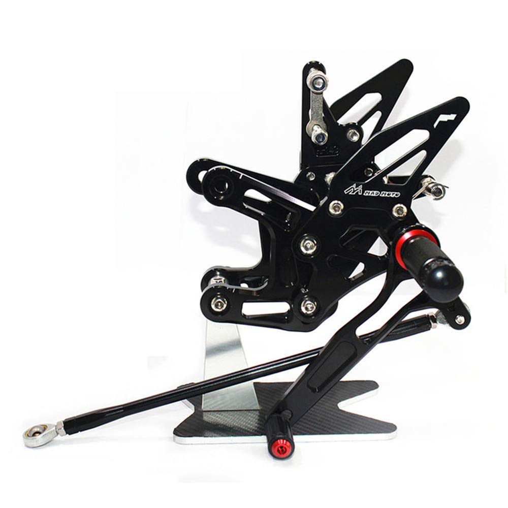 Motorcycle Accessories Adjustable Rear Set FootPegs for Kawasaki ZX10R 2011-2014 motorcycle rearsets for tall riders
