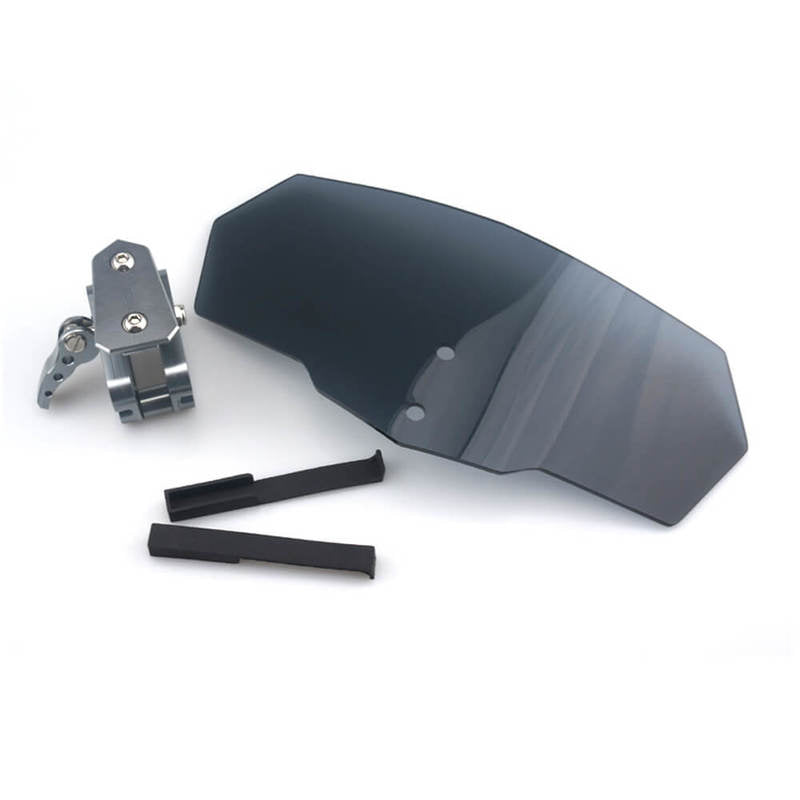Universal Motorcycle Adjustable Windshield Windscreen High Screen For Honda Yamaha Suzuki Kawasaki BMW Ducati Benelli KTM Triumph