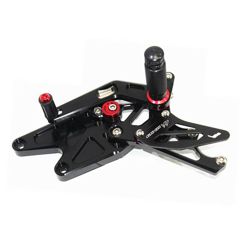 Rearsets Foot Pegs CNC Motorcycle Accessories Adjustable Rear Set FootPegs For Yamaha MT03 MT25 2015-2016