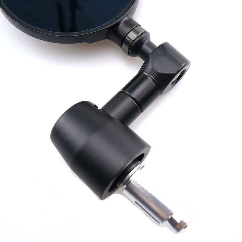 Universal Motorcycle CNC Aluminum Motorbike Rearview Rear view Mirror 7/8" Handle Bar End