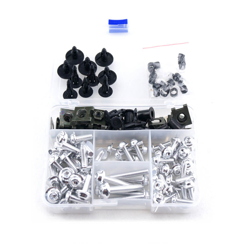Standard Style Universal Motorcycle Fairing Bolt Kit Complete Body Screws For Honda Yamaha Suzuki Kawasaki BMW Ducati Benelli KTM Triumph
