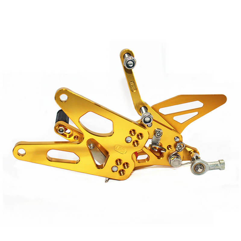 Rearsets Foot Pegs CNC Motorcycle Accessories Adjustable Rear Set FootPegs For Yamaha YZF R1 2004-2006