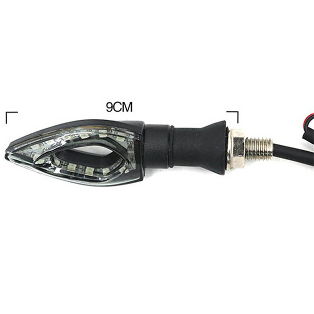 Motorcycle 4Pcs LED Turn Signal Light 12V Turn Signals Indicators Universal Blinkers Flashers