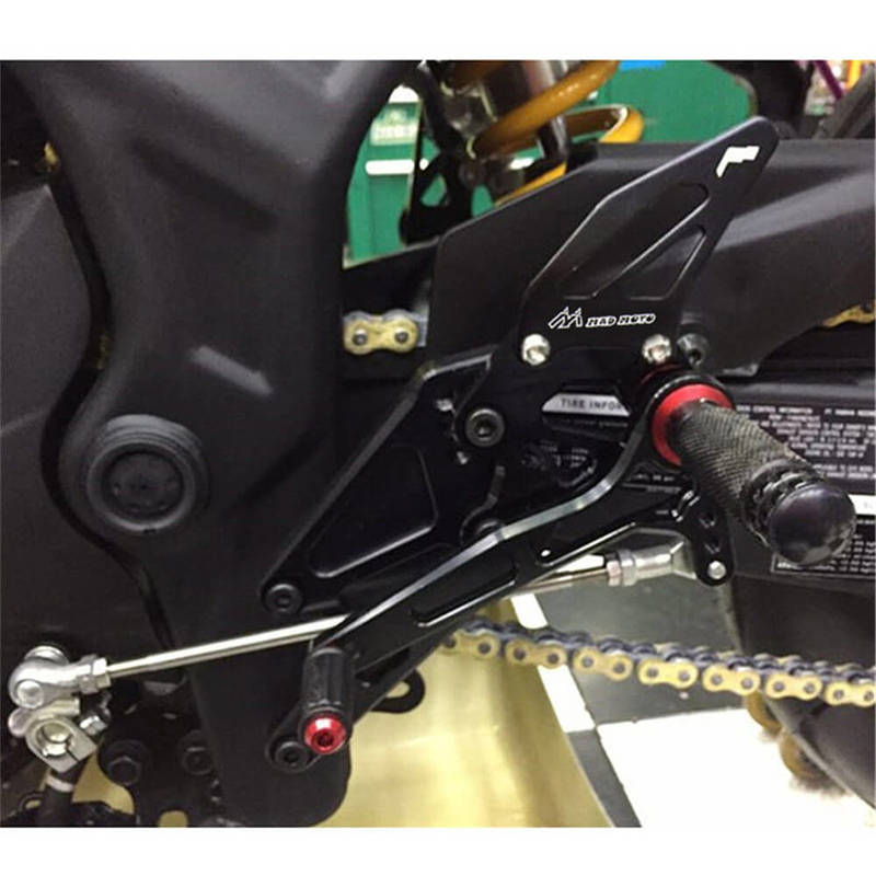 Rearsets Foot Pegs CNC Motorcycle Accessories Adjustable Rear Set FootPegs For Yamaha MT03 MT25 2015-2016