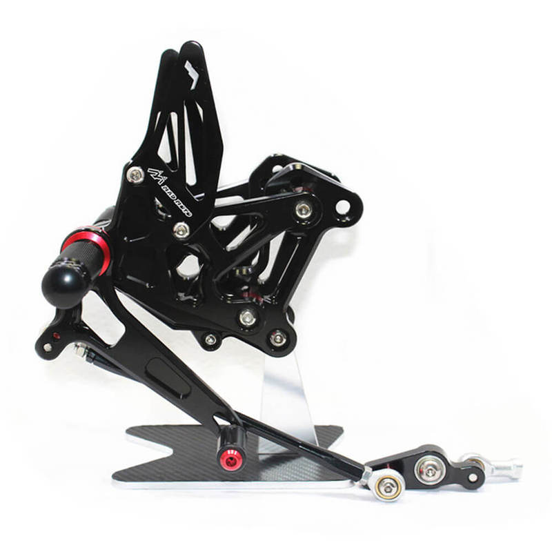 Rearsets Foot Pegs CNC Motorcycle Accessories Adjustable Rear Set FootPegs For MV Agusta F3 675/800 2012-2017