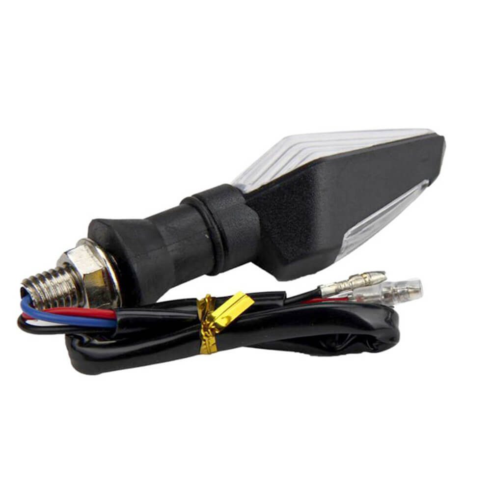 Motorcycle 4Pcs LED Turn Signal Light 12V Turn Signals Indicators Universal Blinkers Flashers Two Colors