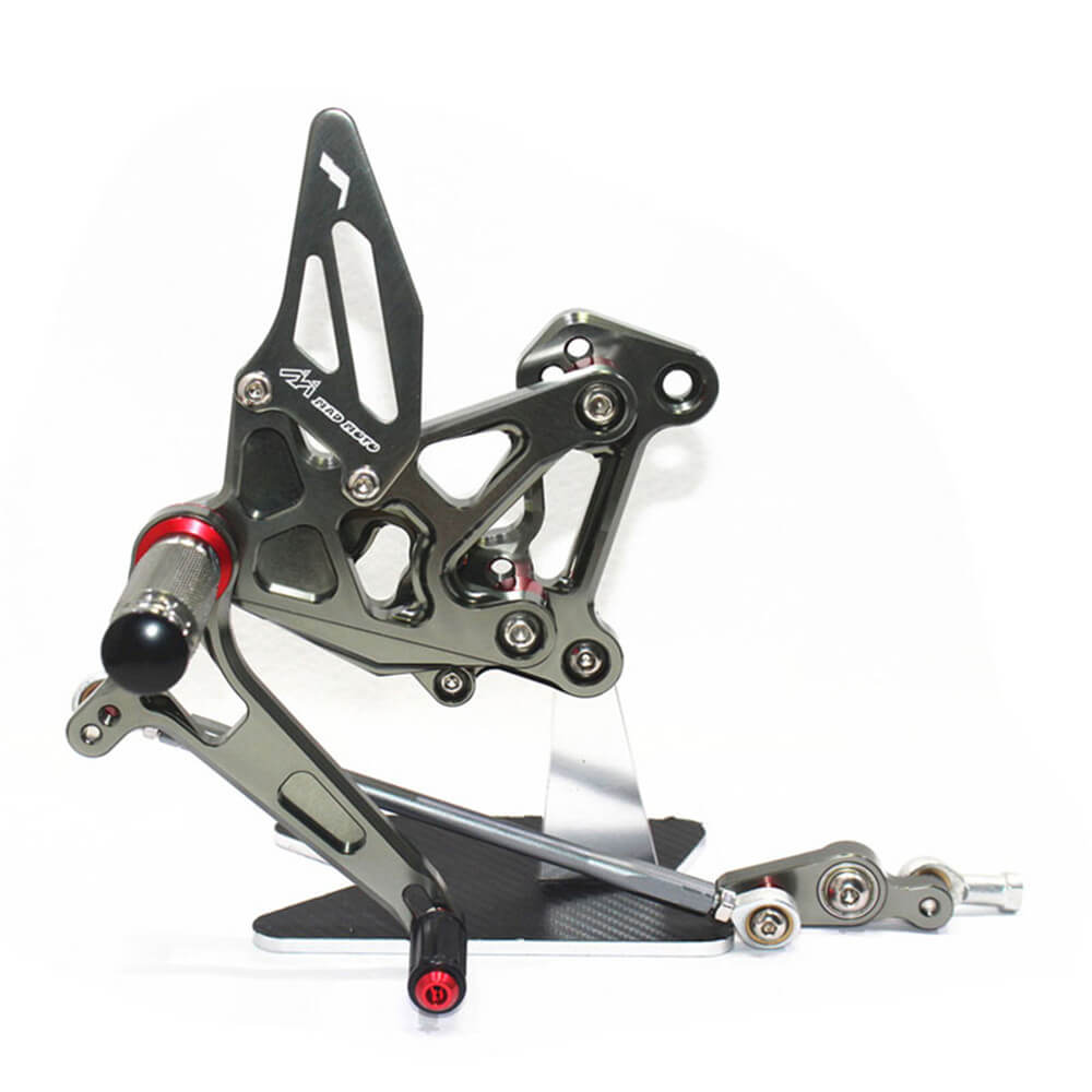 Rearsets Foot Pegs CNC Motorcycle Accessories Adjustable Rear Set FootPegs For MV Agusta F3 675/800 2012-2017