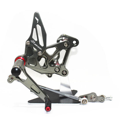 Rearsets Foot Pegs CNC Motorcycle Accessories Adjustable Rear Set FootPegs For MV Agusta F3 675/800 2012-2017