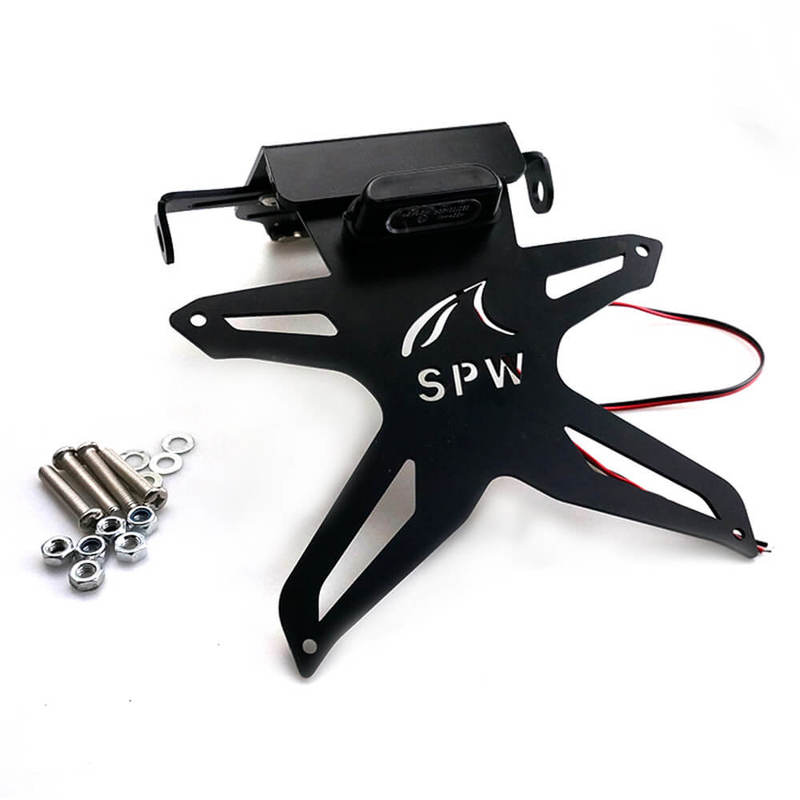 NEW STYLE Motorcycle Fender Plate Mount License Plate Bracket Fits For Kawasaki Honda Yamaha Suzuki