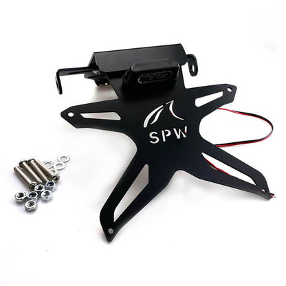 NEW STYLE Motorcycle Fender Plate Mount License Plate Bracket Fits For Kawasaki Honda Yamaha Suzuki