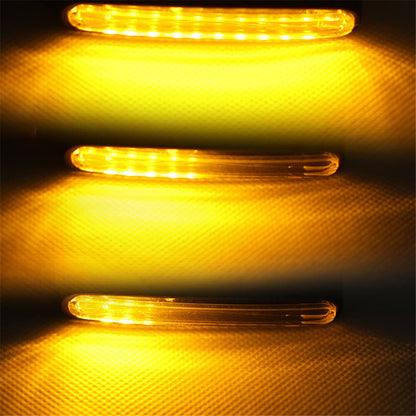 Motorcycle 4Pcs Turn Signal Light LED Flowing Tail Light Flexible Lamp Flashing Blinker Motorbike Accessories