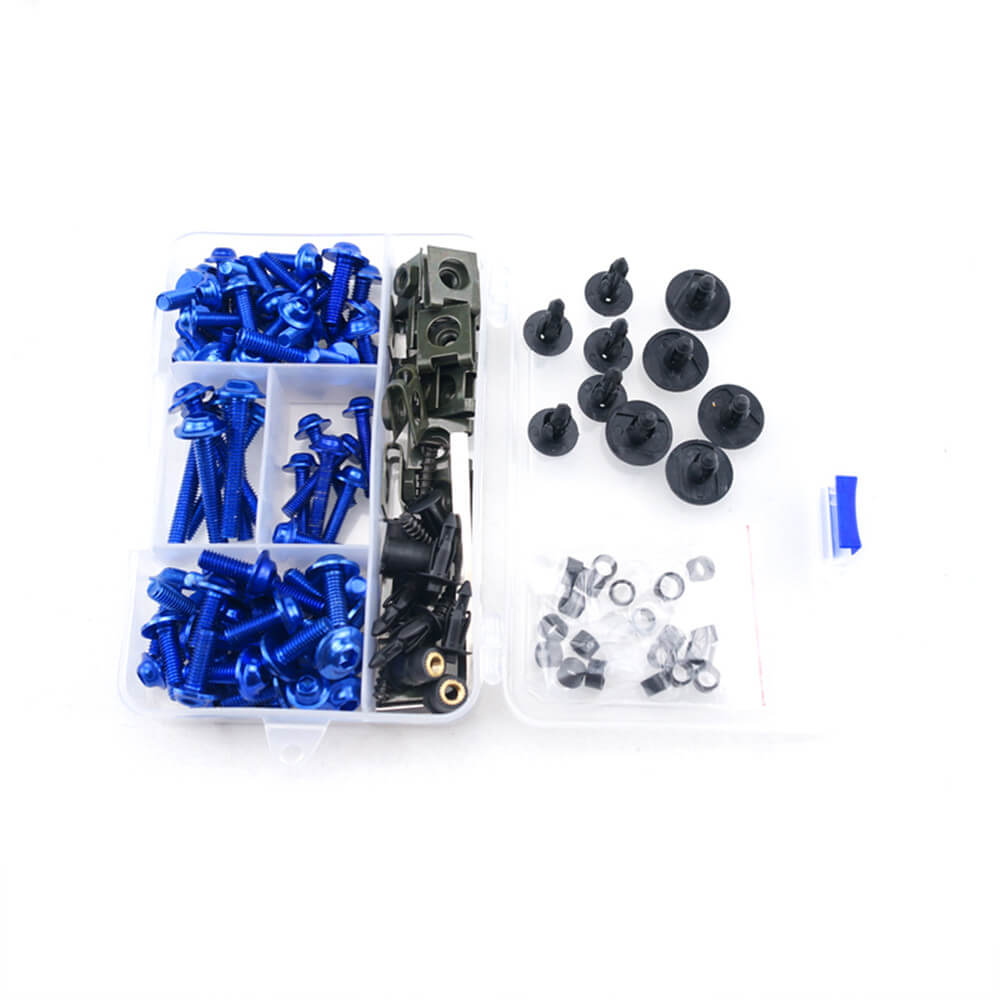 Standard Style Universal Motorcycle Fairing Bolt Kit Complete Body Screws  For Honda Yamaha Suzuki Kawasaki BMW Ducati Benelli KTM Triumph