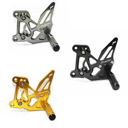 Rearsets Foot Pegs CNC Motorcycle Accessories Adjustable Rear Set FootPegs For MV Agusta F3 675/800 2012-2017