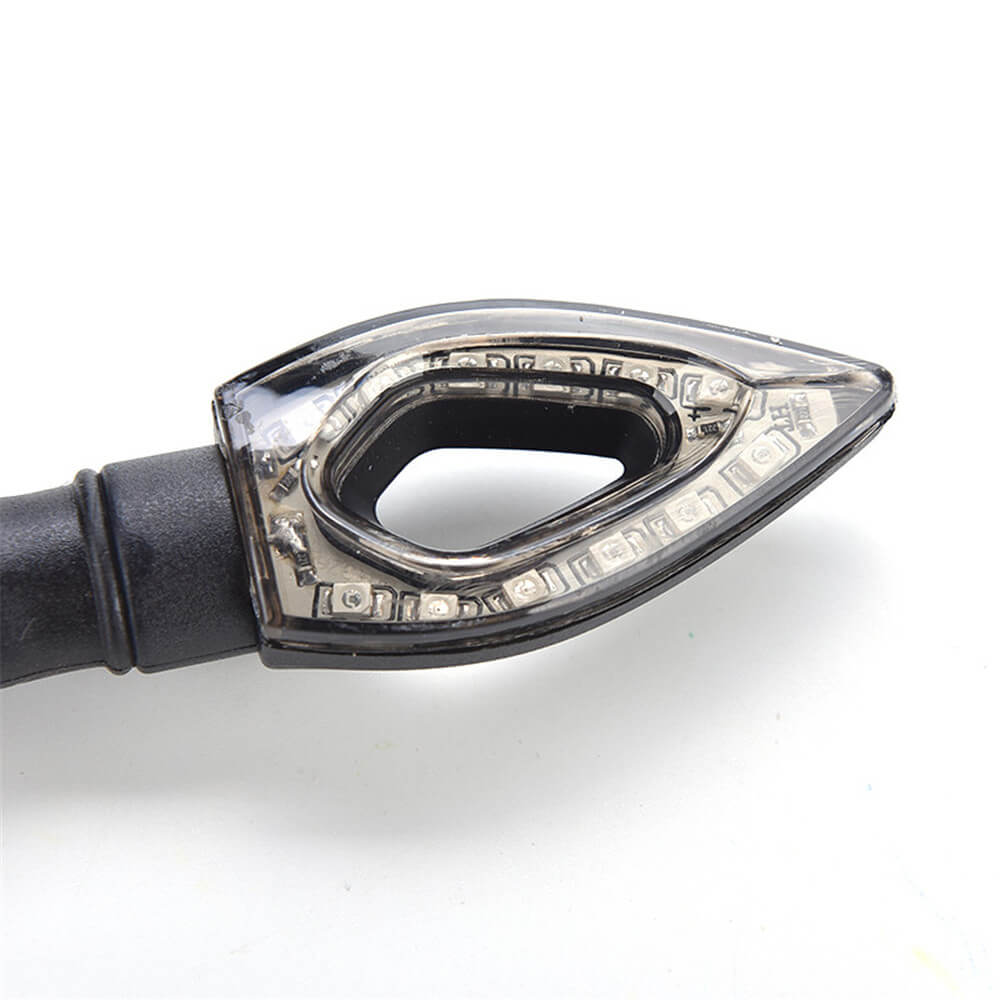 Motorcycle 4Pcs LED Turn Signal Light 12V Turn Signals Indicators Universal Blinkers Flashers