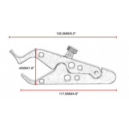 Motorcycle CNC Aluminum Throttle Lock Cruise Control Clamp Silicone Ring For Most Any Style Bike Grip