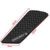 Motorcycle Waterproof Rubber 3D Fuel Gas Tank Side Pad Cover Knee Protection For Ducati 848 1098 1998 2008-2011