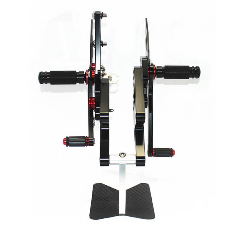 Rearsets Foot Pegs CNC Motorcycle Accessories Adjustable Rear Set FootPegs For Yamaha MT03 MT25 2015-2016