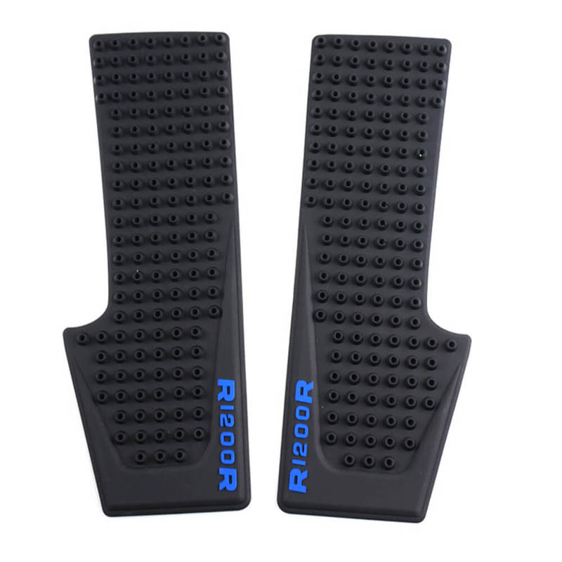 Motorcycle Waterproof Rubber 3D Fuel Gas Tank Side Pad Cover Knee Protection For BMW R1200R 2009 2010 2011 2012 2013 2014