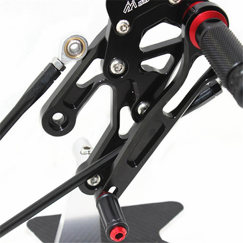 Rearsets Foot Pegs CNC Motorcycle Accessories Adjustable Rear Set FootPegs For Honda CBR600RR 2003-2006 CBR1000RR 2004-2007