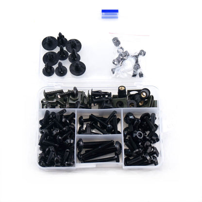New bolt head design Universal Motorcycle Aluminium Body Fairing Bolt Kit Complete Body Screws For Honda Yamaha Suzuki Kawasaki BMW Ducati Benelli KTM Triumph
