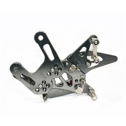 Rearsets Foot Pegs CNC Motorcycle Accessories Adjustable Rear Set FootPegs For Kawasaki ZX10R 2015