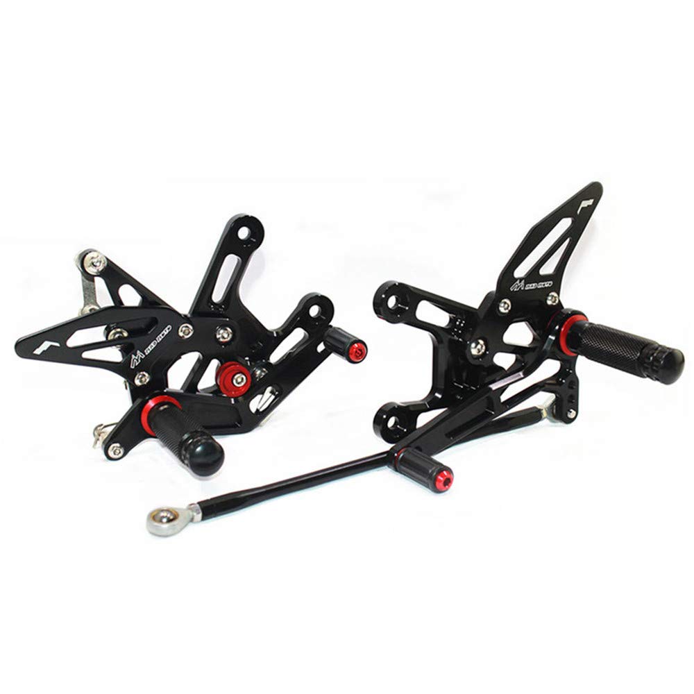 Motorcycle Accessories Adjustable Rear Set FootPegs for Kawasaki ZX10R 2011-2014 motorcycle rearsets for tall riders