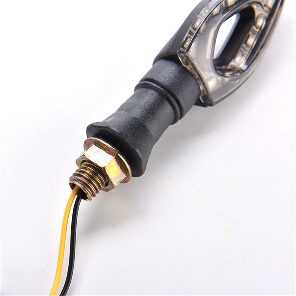 Motorcycle 4Pcs LED Turn Signal Light 12V Turn Signals Indicators Universal Blinkers Flashers