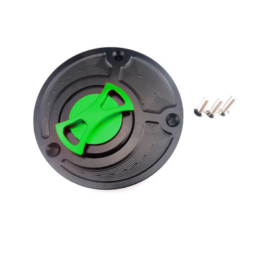 CNC Aluminum Billet Keyless Twist off Gas Fuel Tank Cap Cover For Yamaha TDM 850 91-99 / TDM 900 02-14 / BT 1100 / YZF R125 08-17