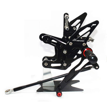 Motorcycle Accessories Adjustable Rear Set FootPegs for Kawasaki ZX10R 2011-2014 motorcycle rearsets for tall riders