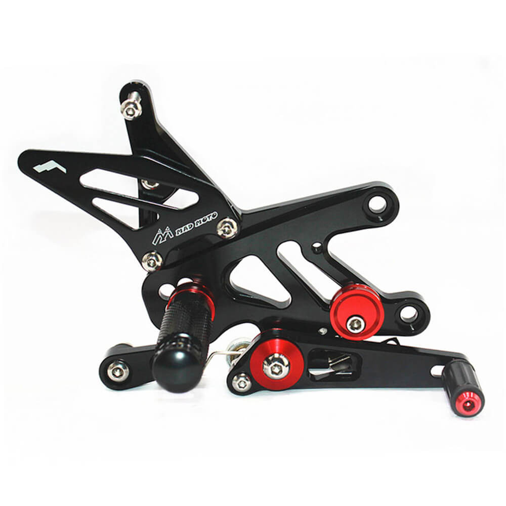 Rearsets Foot Pegs CNC Motorcycle Accessories Adjustable Rear Set FootPegs For Aprila RSV4 2013-2016