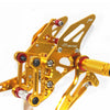 Rearsets Foot Pegs CNC Motorcycle Accessories Adjustable Rear Set FootPegs For KTM 1290 SUPER DUKE R 2014-2017