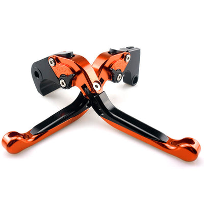 CNC Motorcycle Foldable Extendable Clutch Brake Lever For YAMAHA MT-03 2005-2009 TDM 900A 2006-2010 BT1100 Bulldog 2005-2006