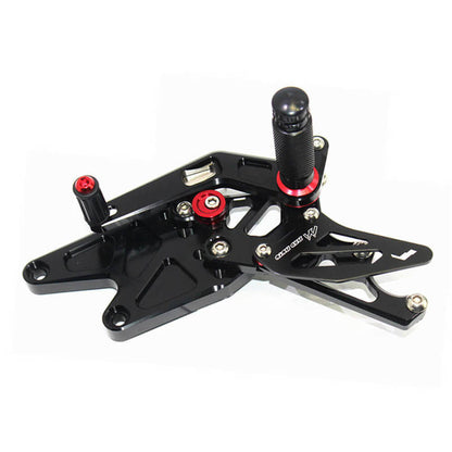 Rearsets Foot Pegs CNC Motorcycle Accessories Adjustable Rear Set FootPegs For Yamaha MT03 MT25 2015-2016