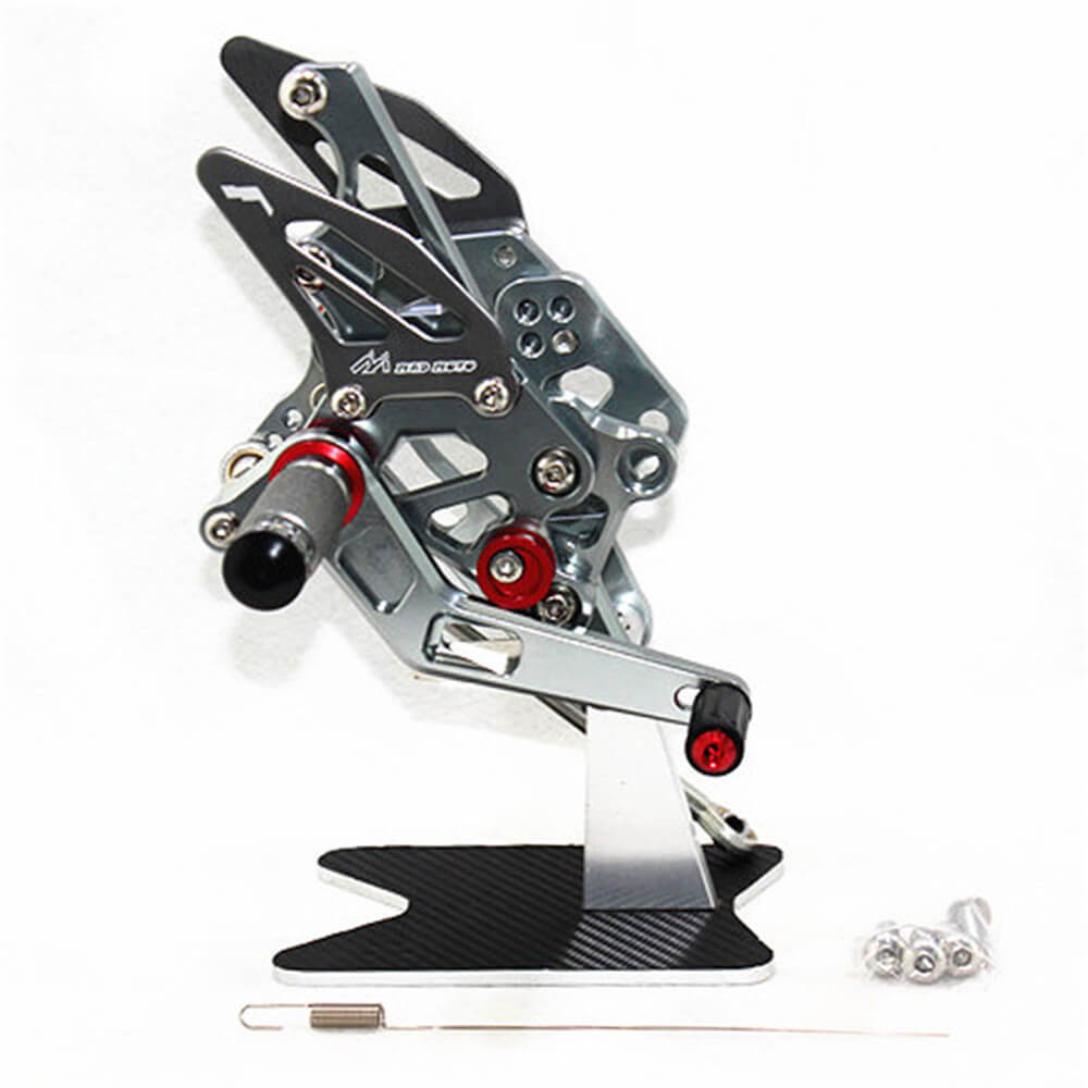 Rearsets Foot Pegs CNC Motorcycle Accessories Adjustable Rear Set FootPegs For Yamaha YZF R25 2014-2015 YZF R3 2015-2017