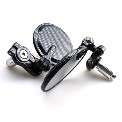 Universal Motorcycle CNC Aluminum Motorbike Rearview Rear view Mirror 7/8" Handle Bar End