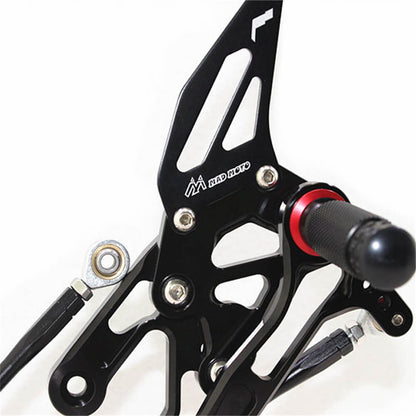 Rearsets Foot Pegs CNC Motorcycle Accessories Adjustable Rear Set FootPegs For Honda CBR600RR 2003-2006 CBR1000RR 2004-2007
