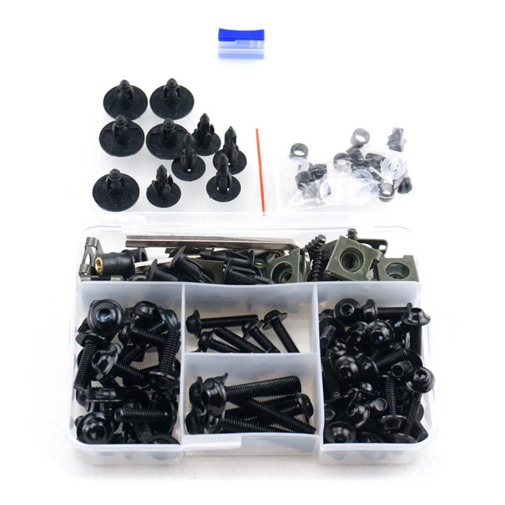 Standard Style Universal Motorcycle Fairing Bolt Kit Complete Body Screws  For Honda Yamaha Suzuki Kawasaki BMW Ducati Benelli KTM Triumph