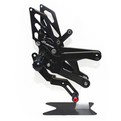 Rearsets Foot Pegs CNC Motorcycle Accessories Adjustable Rear Set FootPegs For Yamaha YZF R1 2015