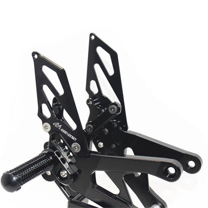 Rearsets Foot Pegs CNC Motorcycle Accessories Adjustable Rear Set FootPegs For Yamaha YZF R1 2015