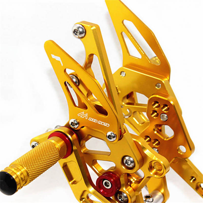 Rearsets Foot Pegs CNC Motorcycle Accessories Adjustable Rear Set FootPegs For Yamaha YZF R25 2014-2015 YZF R3 2015-2017