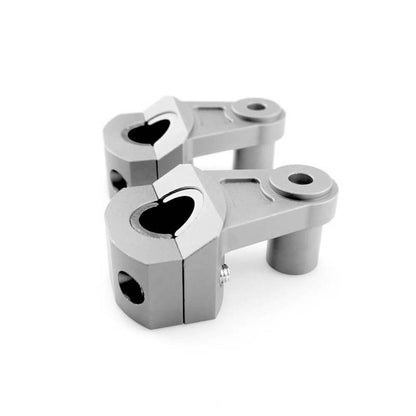 Universal Motorcycle Handlebar 55mm Riser Kit For 7/8" 22mm & 11/8" 28mm Duable Bars Fits Motorcycle Honda Yamaha Suzuki Kawasaki BMW Ducati