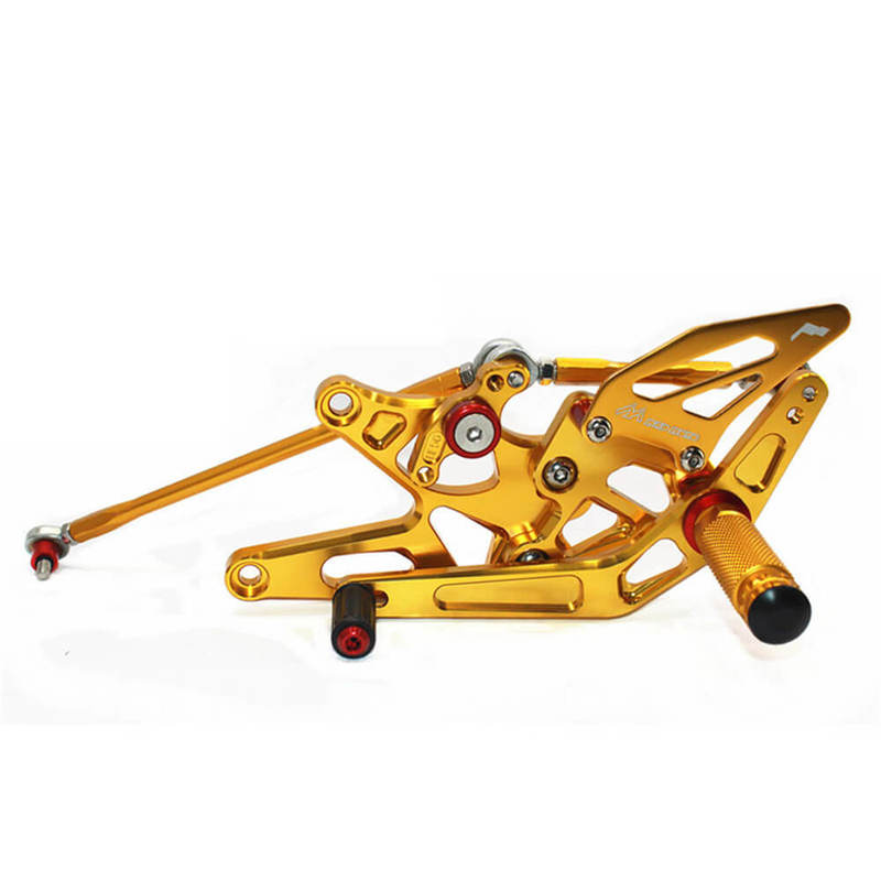 Rearsets Foot Pegs CNC Motorcycle Accessories Adjustable Rear Set FootPegs For Yamaha YZF R1 2004-2006