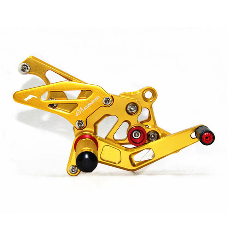 Rearsets Foot Pegs CNC Motorcycle Accessories Adjustable Rear Set FootPegs For Yamaha YZF R25 2014-2015 YZF R3 2015-2017