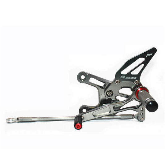 Rearsets Foot Pegs CNC Motorcycle Accessories Adjustable Rear Set FootPegs For Kawasaki ZX10R 2015