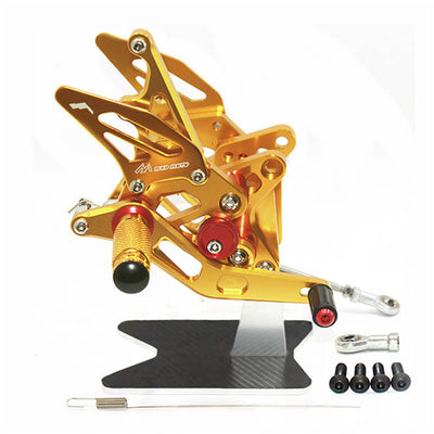 Rearsets Foot Pegs CNC Motorcycle Accessories Adjustable Rear Set FootPegs For Suzuki Hayabusa GSX1300R 1999-2007