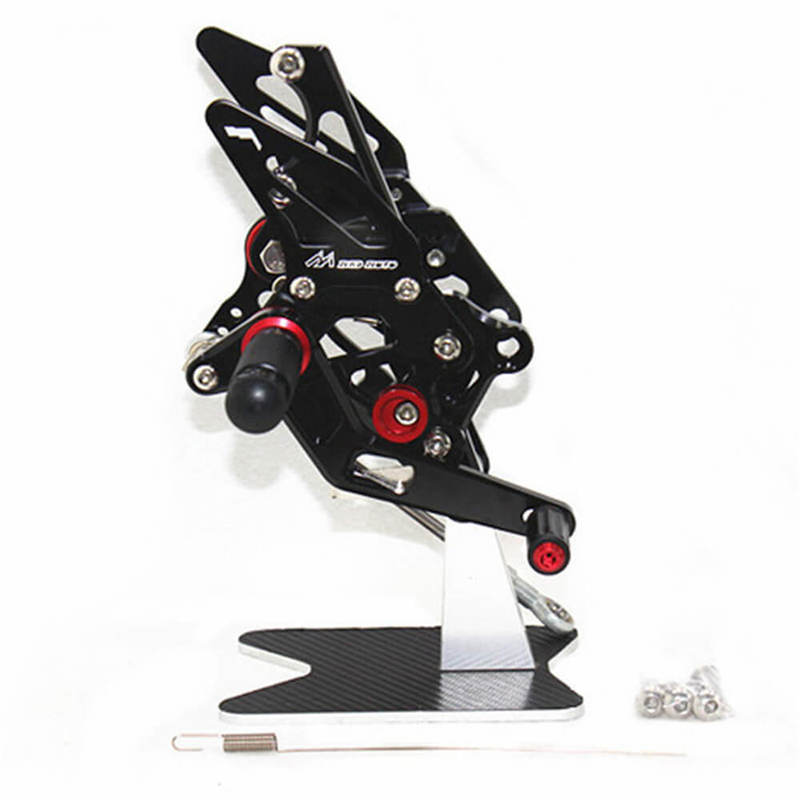 Rearsets Foot Pegs CNC Motorcycle Accessories Adjustable Rear Set FootPegs For Yamaha YZF R25 2014-2015 YZF R3 2015-2017